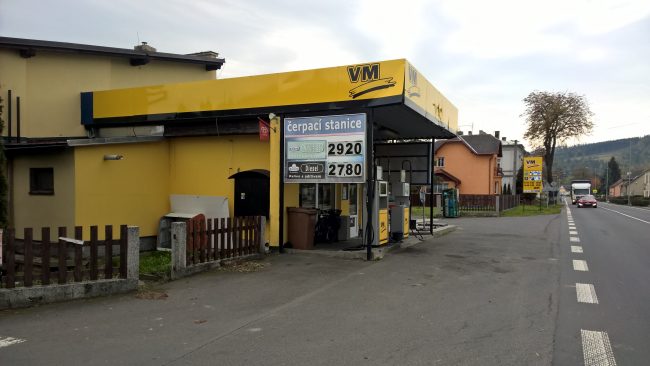 Čerpací stanice Albrechtice